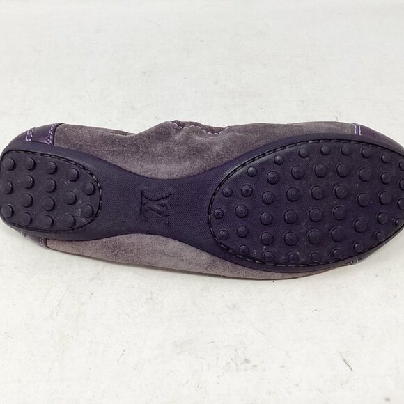 Louis Vuitton #LZQNBX Dice Scrunch Ballerina Flats Size 38.5 - Picture 7 of 8